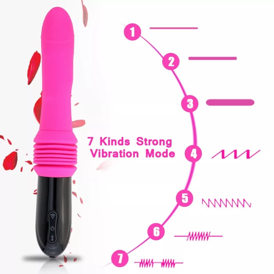 Alat Sex Toys Wanita Telescopic - Gambar 2